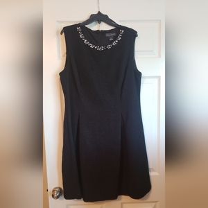 Jessica Howard Glittery black dress 16W